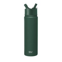 Simple Modern Water Bottle with Straw  Insulated Stainless Steel Bottle for