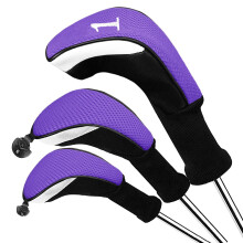 FINGER TEN Golf Club Head Covers for Woods Long Cover Driver Hybrid Fairway