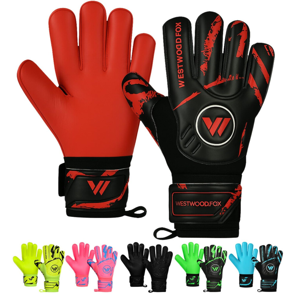 Westwood Fox Goalkeeper Glovesfinger Protection Soccer Goalie Gloves For Ki