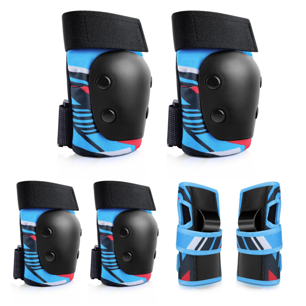 Yooxarmor Adjustable Kidstoddlerchildren Knee Pads Elbow Pads Wrist Guards