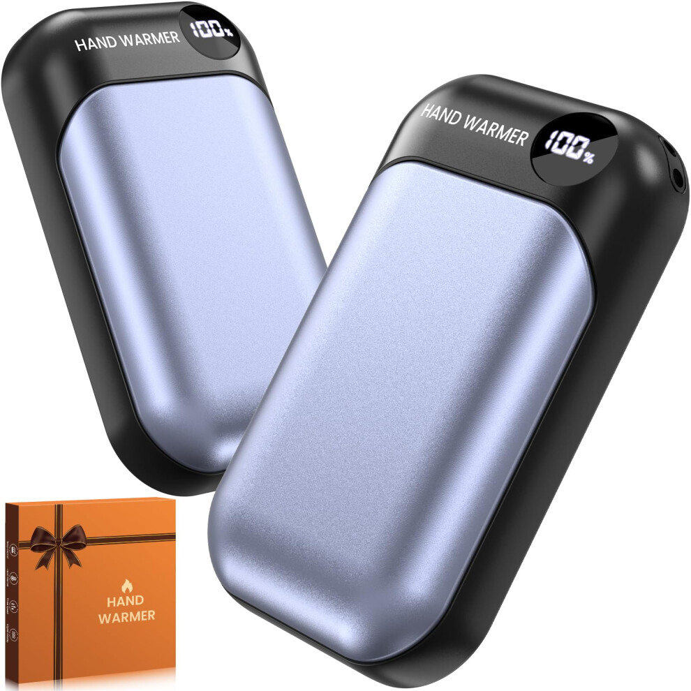 Kqpz Hand Warmers 2 Pack Magnetic Electric Handwarmer 6000Mah Usb Hand Warmers R