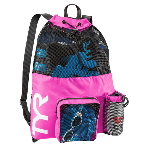 TYR TYR Womens Big Mummy Backpack Mesh Bag Pink One Size UK