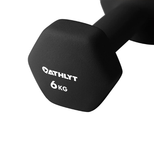 Athlyt  Neoprene Dumbbell Weights  2 x 6 kg 2