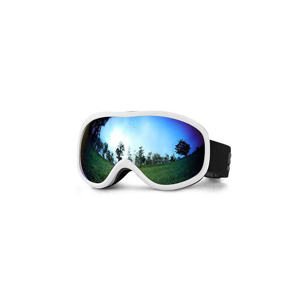 Sposune Ski Goggles 100 Uv400 Protection Skiing Goggle With Antifog Spheric