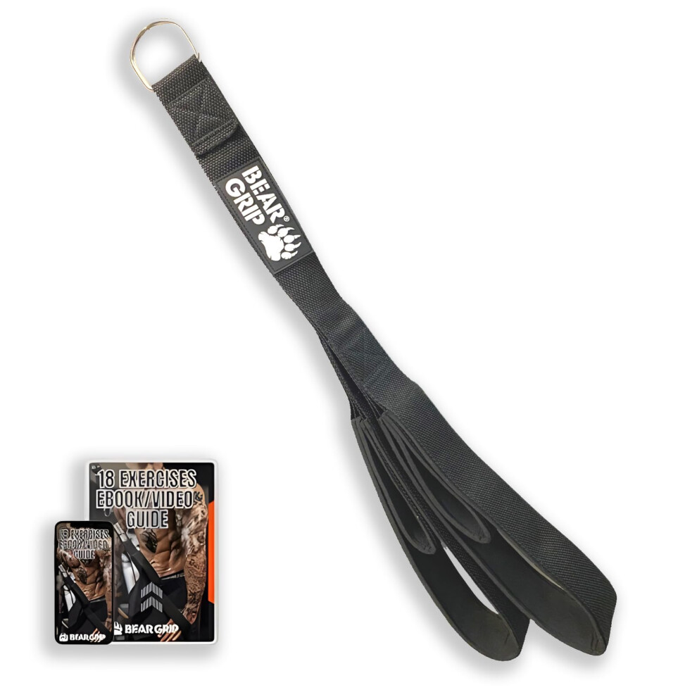 Bear Grip Tricep Rope Attachment Strap Cable Pulls Tricep Extension Workou