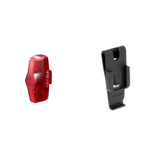 CatEye Unisexs Viz 100 Rear Light Bicycle Black One Size CatEye C2 BeltBag Clip for FrontRear Safety Li 5342460 Cycling Lights and Reflectors Blac