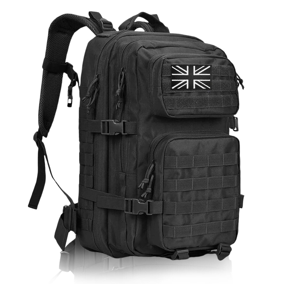 Geebymol 45L Military Tactical Backpacks Large Molle Army Assault Pack 3 Da