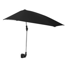 VersaBrella Adjustable Umbrella with 360 Degree 3Way Swivel UPF 50 Lining for Chairs Lightweight Easy Set Up 107cm For Beach Camping Outdoor PatioS