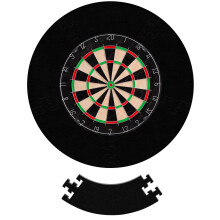 XAWU Dart Board Surround Ring Durable EVA Dartboard Wall Protector Fits 45c