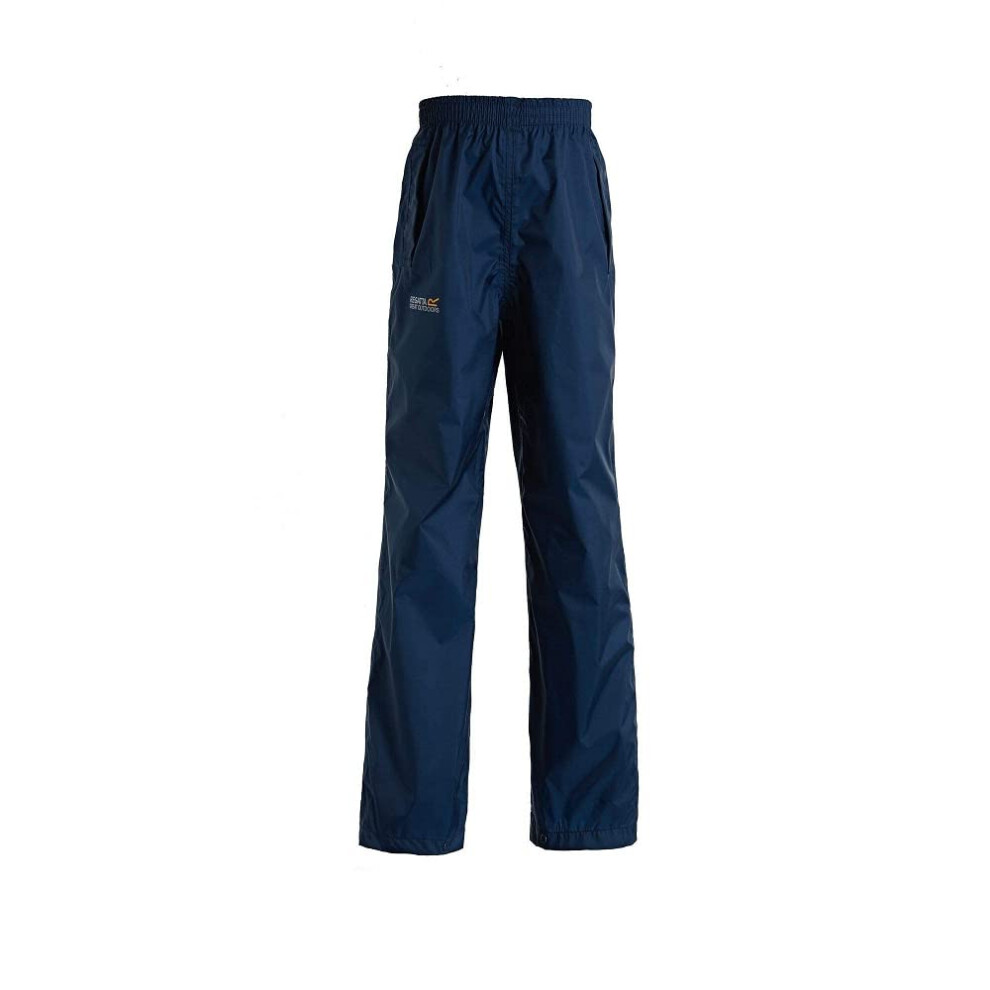 Regatta Womens Pack It Waterproof Over Trousers Blue