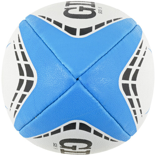 Gilbert GTR4000 Rugby Training Ball  Sky Blue 4