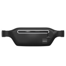 Drench Waterproof Bum Bag Black Bum Bag for Phone and Travel Essentials IPX
