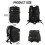 WOLT  Tactical Backpack for Men 45L Military Backpack Large 3 Day Molle Ass 2