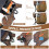 BECOJADDE 15L Hiking Backpack for Men Women Foldable Small Rucksack Lightwe 3