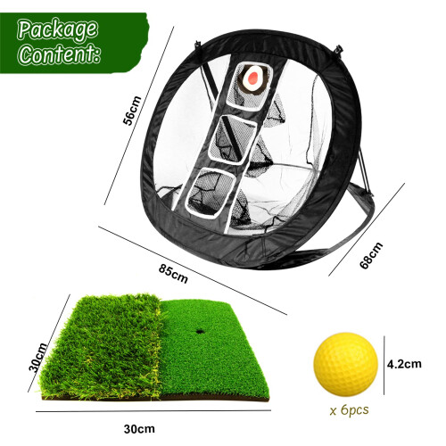 Golf Chipping Net Chip Shot Net set for Wedge Practice 2