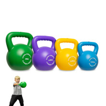 Little Lifters Kids Kettlebell Set – Toy Kettlebell Weights Sets For Children Water Fill Adjustable Exercise Weights NonToxic Kids Workout Equipment