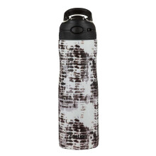 Contigo Autospout Chill Couture Drinking Bottle with Straw Stainless Steel 100 LeakProof Insulated Thermal Bottle for Sports Bike Hiking 590 ml Snak