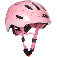 ABUS Smiley 30 childrens helmet bike helmet with a low fit childfriendly designs space for a pigtail for girls and boys