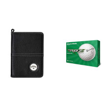Callaway Unisex scorecard holder Black One Size UK TaylorMade RBZ Soft Dozen Golf Balls White2021