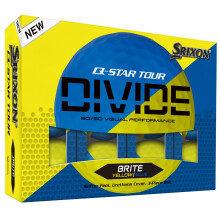 Srixon QSTAR DIVIDE 12 Tour quality golf balls Perfect for short game Fas