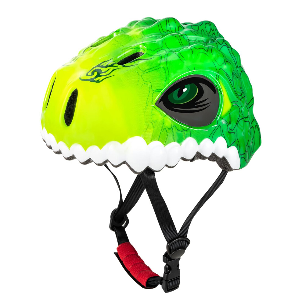 Favoto Kids Children Bike Helmet Toddler Dinosaur Cycling Bikes Helmet Bre