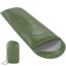 ZENO Sleeping Bag Green Sleeping Bags For Adults Waterproof Lightweight 4 Season Sleeping Bag Includes Lightweight Carry Bag Ideal For Cold W