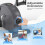 Mini Exercise Bike Pedal Exerciser Leg and Arm Exerciser gray 6