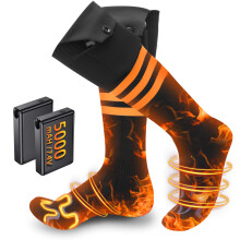 Heated Socks for Men Women with 5000mAh74V Large Battery 3 Adjustable Heati
