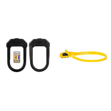 Hiplok Unisexs DX D Bicycle Lock Black 14 mm x 15 x 85 cm Z Unisex Safety