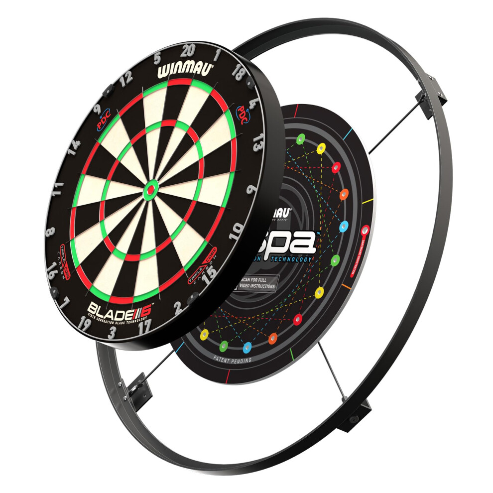 Winmau Wispa Dartboard System – Professional Sound Reduction System For Dar