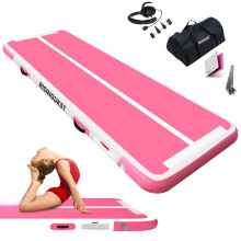 RISINGUKST Air Gymnastics Track Tumbling Mat Inflatable 66ft 10ft 13ft 16ft