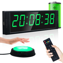 Ousmile Gym Timer Clock for Home Gym Fitness Timing with StartStop Button I