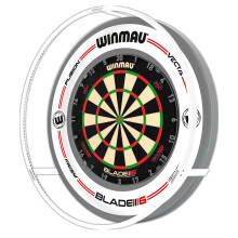 WINMAU Plasma Dartboard Light In Ice White – Ultimate Surround Dart Board L
