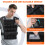 BAGAIL Weighted Vest for Strength Training Removable Iron Weights Adjustabl 6