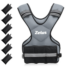 ZELUS Weighted Vest for Men and Women Adjustable Body Weight Vest Exercise