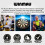 winmau WINMAU Blade 360 Triple Core Carbon Dartboard Bundle – Includes Blade 360 D 6