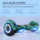 RCB RCB Hoverboards for Kids and Adults 65 inch Hoverboards with Bluetooth  Spe 3