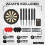 winmau WINMAU Blade 360 Triple Core Carbon Dartboard Bundle – Includes Blade 360 D 3