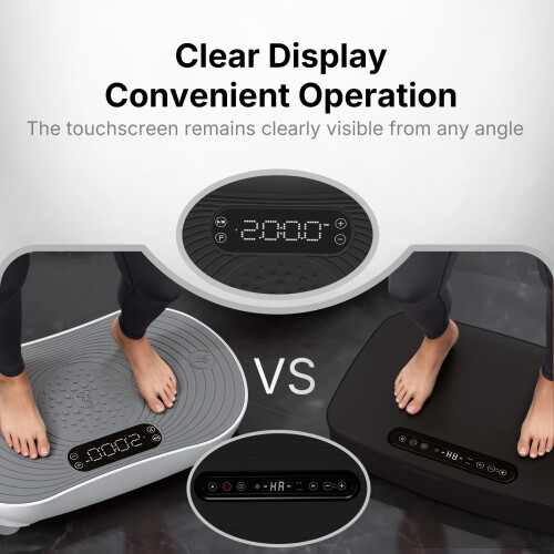 MERACH Vibration Plate for Weight Loss and Shaping Vibration Plate Exercise 2