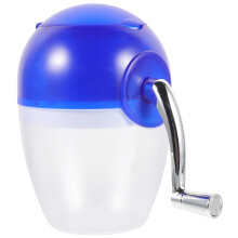 Manual Ice Shaver Hand Crank Portable Ice Crusher for Home Desserts Sturdy Construction
