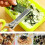 Herb Scissors Stainless Steel Multi Blade Kitchen Shears for Fast Vegetable and Herb Cutting 5
