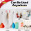 Command Spray Bottle Hanger, White, Standard 6