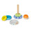 Amazon Amazon Basics Wooden Shape Sorter and Rainbow Stacker Classic Baby Toy Set, Medium, Multicolor 3