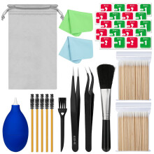 223PCS Phone Cleaning Kit Charging Port Cleaner Electronic Wipes Keyboard Cleaner Laptop Cleaning Kit for Iphone,Airpods pro,MacBook with Compres