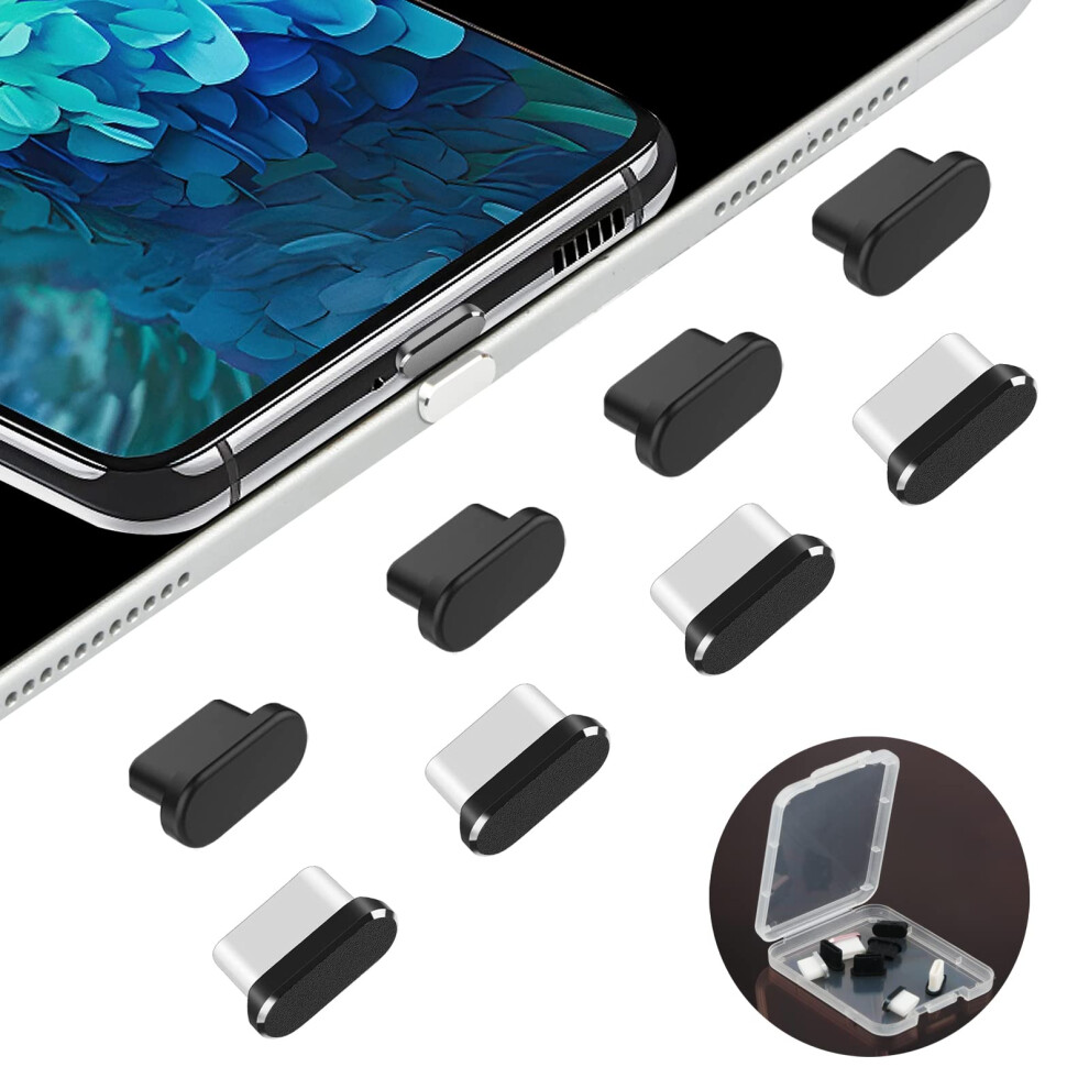 Photos - Other for Mobile 8x USB C Anti Dust Plugs Charging Port Protector for iPhone 15 16 Pro Max Samsung Galaxy Google Pixel MacBook Xiaomi Redmi N
