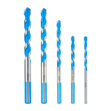 toolant Concrete Drill Bit Set & Masonry Drill Bit Set, Shockproof Hammer Drill Bit Set (5pcs) for Concrete/Glass/Brick/Plastic/Cement/Tile, Indu