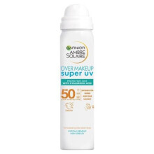 6 x Garnier Ambre Solaire Over Make Up Super UV Protection Mist SPF50 75ml
