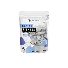 JAWLINER Jawline Gum - Hard Chewing Gum for Jawline Exercise - 2-Month Pack - Jaw Gum for a Chiseled Jawline, Facial Fitness Chewing Gum, 10 X S