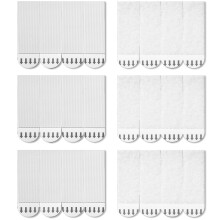Picture Hanging Strips Heavy Duty,12-Pairs(24 Strips) Picture Canvas Hanger No Nails,Photo Frame Stickers for Wall,Hanging Picture Without Nail,H