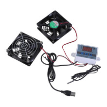 Vielseitiger USB-Schrank-Kühllüfter mit Temperaturregelung für Heimkino-Anlagenhaus-MultiSpeed-Controller-Lüfter